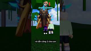 Roblox Người Cha Làm Thợ Săn Đã Nhận Ra Bài Học Từ Con Báo Hung Dữ shorts roblox bloxfruits [upl. by Sibella992]