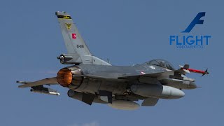 Turkish Air Force F16  Türk Hava Kuvvetleri  Anatolian Eagle [upl. by Epuladaug]