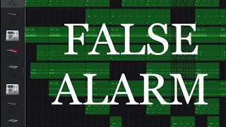 “False Alarm” song I made in GarageBand [upl. by Koffler715]