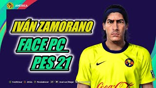 IVAN ZAMORANO FACE PC PREVIEW AMERICA 2002 eFootball PES 2021 [upl. by Sayres]