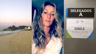 GISELE BÜNDCHEN NO RIO DE JANEIRO [upl. by Ganny]