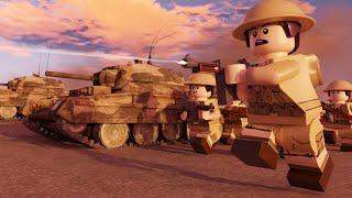 LEGO WW2  The Second Battle of El Alamein  3d animation [upl. by Maleen]