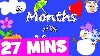 Spanish Months of the Year Song Los meses del año en español  Fun amp Educational Kids Spanish Song [upl. by Iaras]