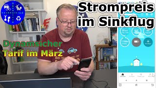 So haben wir mit dem dynamischen Stromtarif von Tibber unsere Stromkosten stark gesenkt Bilanz März [upl. by Satterfield]