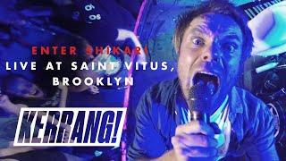 ENTER SHIKARI Live at Saint Vitus in Brooklyn New York [upl. by Ilek737]