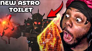 GMAN VS ASTRO TOILETS  skibidi toilet 72 part 2 REACTION [upl. by Iruj]