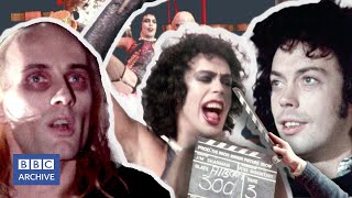 1975 ROCKY HORROR PICTURE SHOW Behind the Scenes  Film Night  Making Of  BBC Archive [upl. by Zehc638]