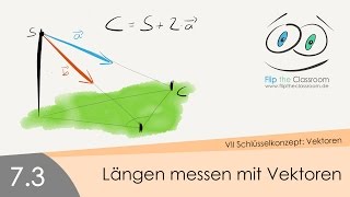 73 Längen messen mit Vektoren [upl. by Neille]