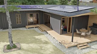 Shipping Container House 3 Bedrooms  Inside a Cozy Home [upl. by Hendrik]