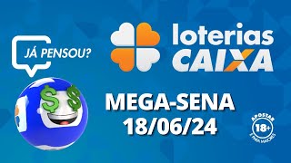 Resultado da MegaSena  Concurso nº 2738  18062024 [upl. by Aneled]