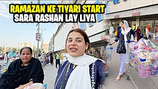 Ramzan Ki Tiyari Start 😍 Ramzan Ka Sara Rashan Lay Liya 🥰 [upl. by Iadrahs959]