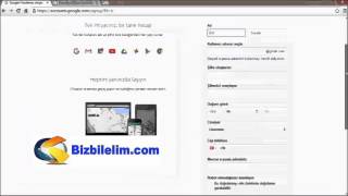 Gmail Kaydol  Gmail Hesap Aç  Yeni EPosta Adresi Al [upl. by Neeleuqcaj]