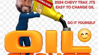 HOW TO CHANGE OIL ON 2024 CHEVY TRAX AND RESET music by HAWAIIAN VACATIONY [upl. by Tri]