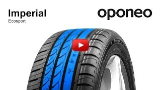 Tyre Imperial Ecosport ● Summer Tyres ● Oponeo™ [upl. by Ettedanreb147]