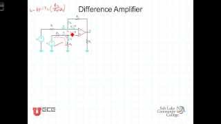 L4 2 6 Difference AmplifierChap 4 [upl. by Benis]