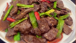 Tender and Juicy Mongolian Beef Stirfry [upl. by Selby]