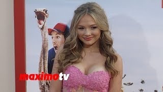 Natalie Alyn Lind BLENDED Los Angeles Premiere Red Carpet [upl. by Htebasil]