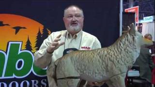 Flambeau Outdoors  Lone Howler Decoy Demonstration w Tad Brown [upl. by Idnim]