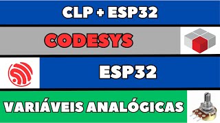 Comunicação Modbus TCPIP entre CODESYSMestre e ESP32Escravo Variáveis Analógicas [upl. by Haliled197]