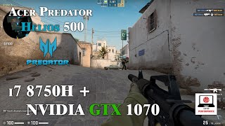 CS GO GTX 1070  I7 8750H High Settings 1440p Laptop [upl. by Droffilc873]