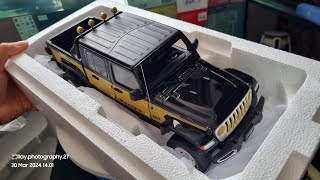 REVIEW  JEEP GLADIATOR HONCHO EDITION BY GT SPIRIT 118 SCALE  CIAMIK [upl. by Dosi]