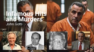 The Infamous Hits and Murders Linked to John Gotti [upl. by Herschel]