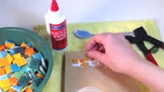 How to Mosaic Tile Project  Fast Tutorial for Beginners [upl. by Paulson965]