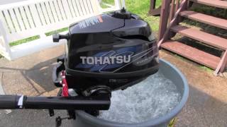 Tohatsu 35 HP Four Stroke [upl. by Grishilde]