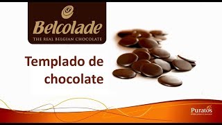 Templado de chocolate [upl. by Ainex]