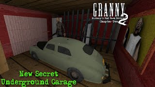 Granny Recaptured PC  The New Secret Underground Garage With Granny Chapter Two v121 Update [upl. by Ydde]