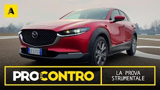 Mazda CX30 PRO e CONTRO  La nuova RECENSIONE STRUMENTALE [upl. by Dotty]