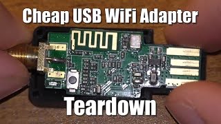 Cheap WiFi Adapter Teardown [upl. by Nwahsar]