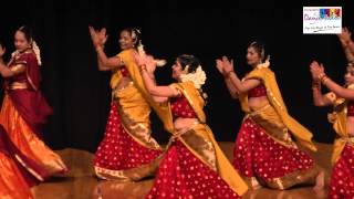 Ladies dance performance on a medley of south Indian song by Sampadas Dance Studio students [upl. by Colville]