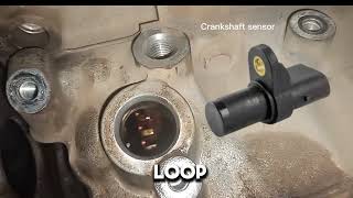 how does crankshaft sensor works and why it is very important part [upl. by Anilad]