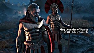 Assassins Creed Odyssey  Opening Cutscene Leonidas amp 300 Spartans Assassins Creed 2018 4K HD [upl. by Aelem]