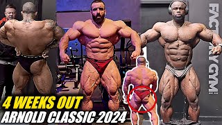 ARNOLD CLASSIC 2024  4 Weeks Out Complete Lineup Update ❗❗ [upl. by Anahoj]