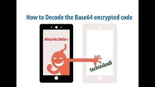 How to Decode the Base64 encrypted code [upl. by Ahseirej]