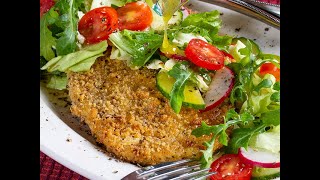 Weeknight Chicken Milanese [upl. by Ilajna]