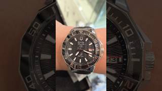 Bulova Precisionist Marine Star black 96B432 smooth sweeping second hand bulova watch [upl. by Lenahtan829]