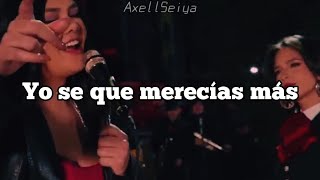 Qué Agonía VIDEOLETRA  Yuridia amp Angela Aguilar [upl. by Eimor438]