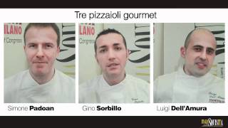 Carlo Spinelli Intervista tripla a 3 maestri della pizza [upl. by Adlih]