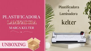 LAMINADORA  REFILADORA  PLASTIFICADORA KELTER 6X1 REVIEW  MAZZILLI [upl. by Atnoed]