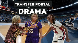 Drama in the Transfer Portal  NCAA Womens Basketball [upl. by Ahtebat]