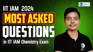 Most Asked Questions in IIT JAM Chemistry Exam  IIT JAM 2024 Exam  New Series From 8 January [upl. by Annerol655]