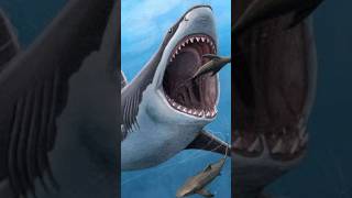 Alossauro vs Megalodon dinosaur shorts animals explore curiosidades [upl. by Saberio]