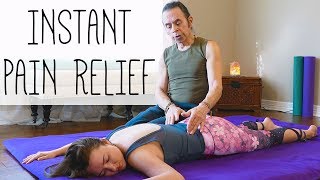 Integrative Bodywork for Low Back Pain Part 2 Stretches amp Pain Relief with Randy [upl. by Maynard686]