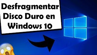 Como DESFRAGMENTAR un Disco Duro WINDOWS 10  Sin Errores  2020 [upl. by Lonyer]