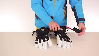 Hestra Army Leather Heli Ski Gloves  Full Product Presentation amp Demonstration [upl. by Bergeron]