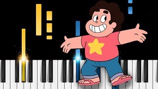 Steven Universe  Escapism  Piano Tutorial [upl. by Rame292]