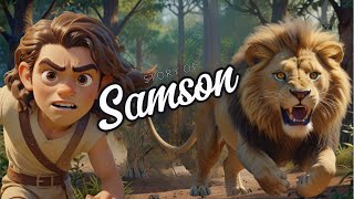 Story of Samson Bible Stories [upl. by Alliuqat]